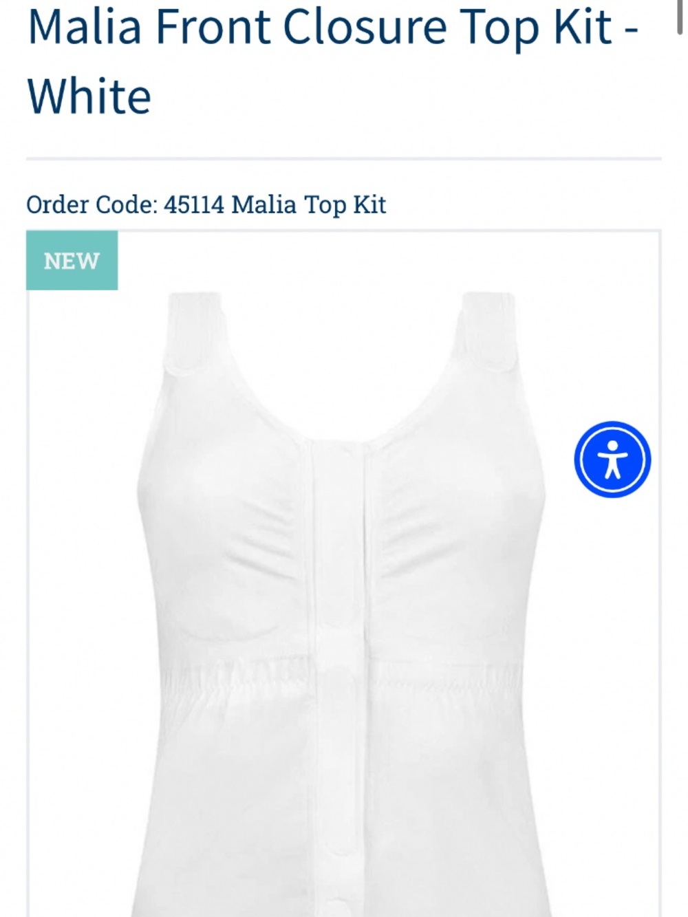 Mastectomy Amoena Malia Top